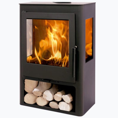 Panadero wood-burning stove Coral 3V model