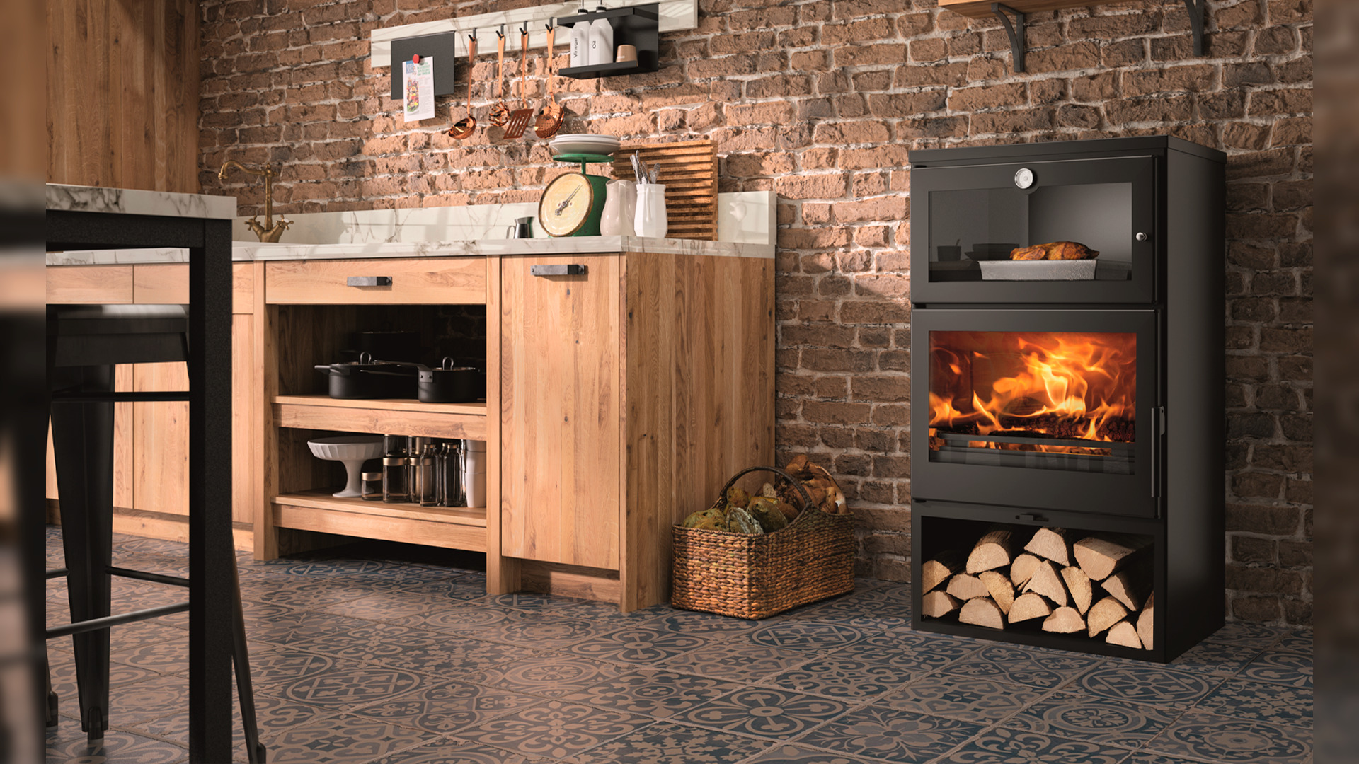 Fornuis met oven voor een modernere keuken 