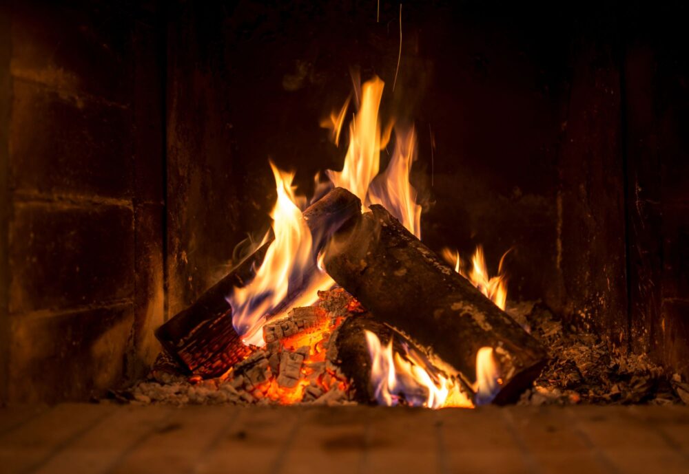 How to wood-burning fireplace