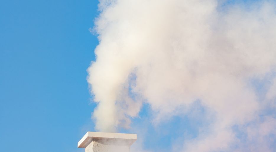 My chimney blows smoke, what should I do?