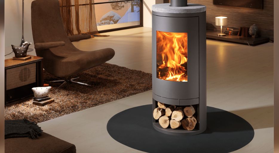 What to put under a wood stove?