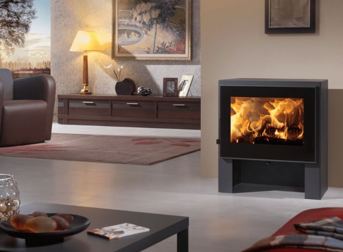 Keep your home clean with a wood-burning stove