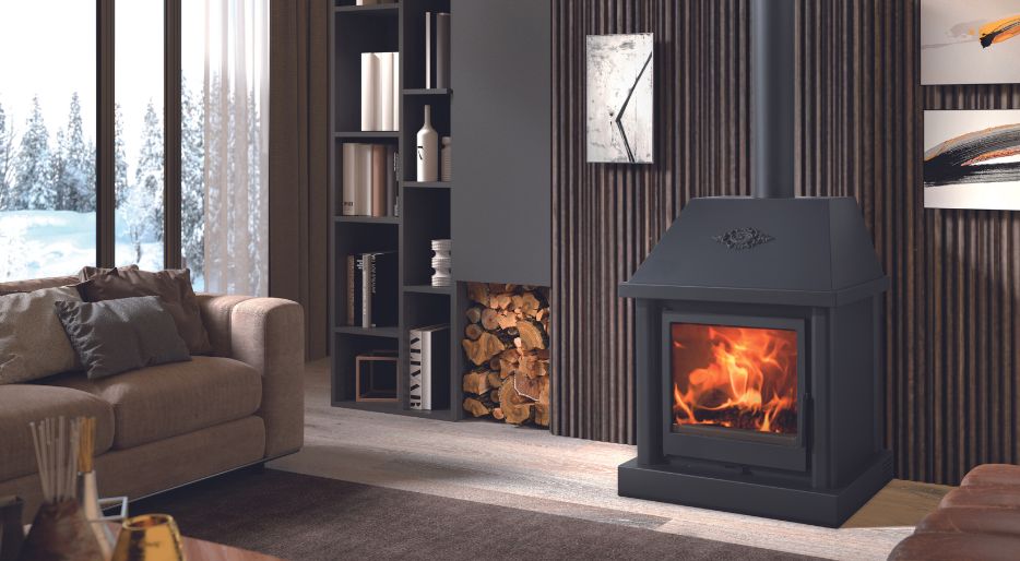 The magic of natural heat: how a wood-burning fireplace works