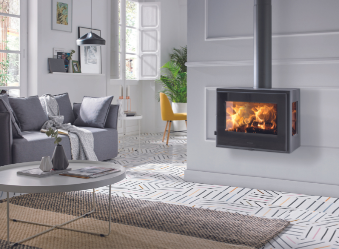 Suspended Wood Stoves