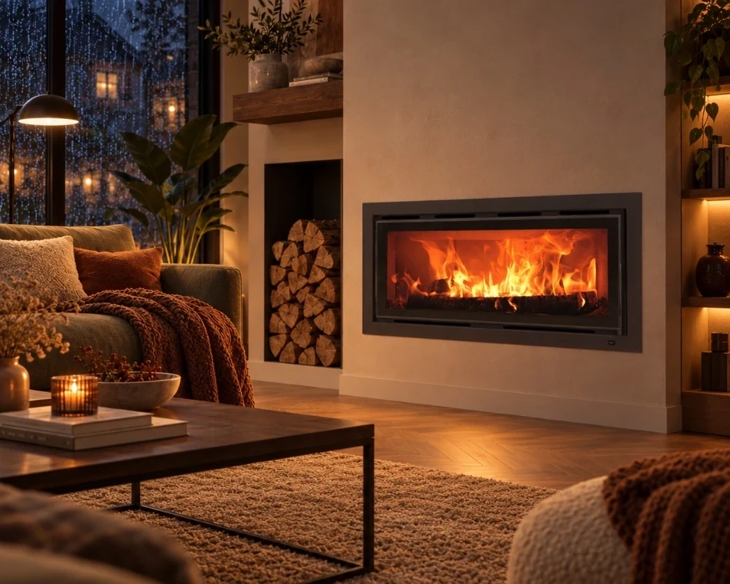 FIREPLACE 101-S wood stove by PANADERO